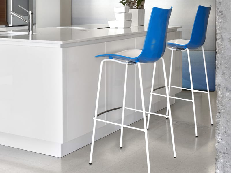 Высокий стул из полимера S-CAB Zebra ARCH-00087150 - Вид №18