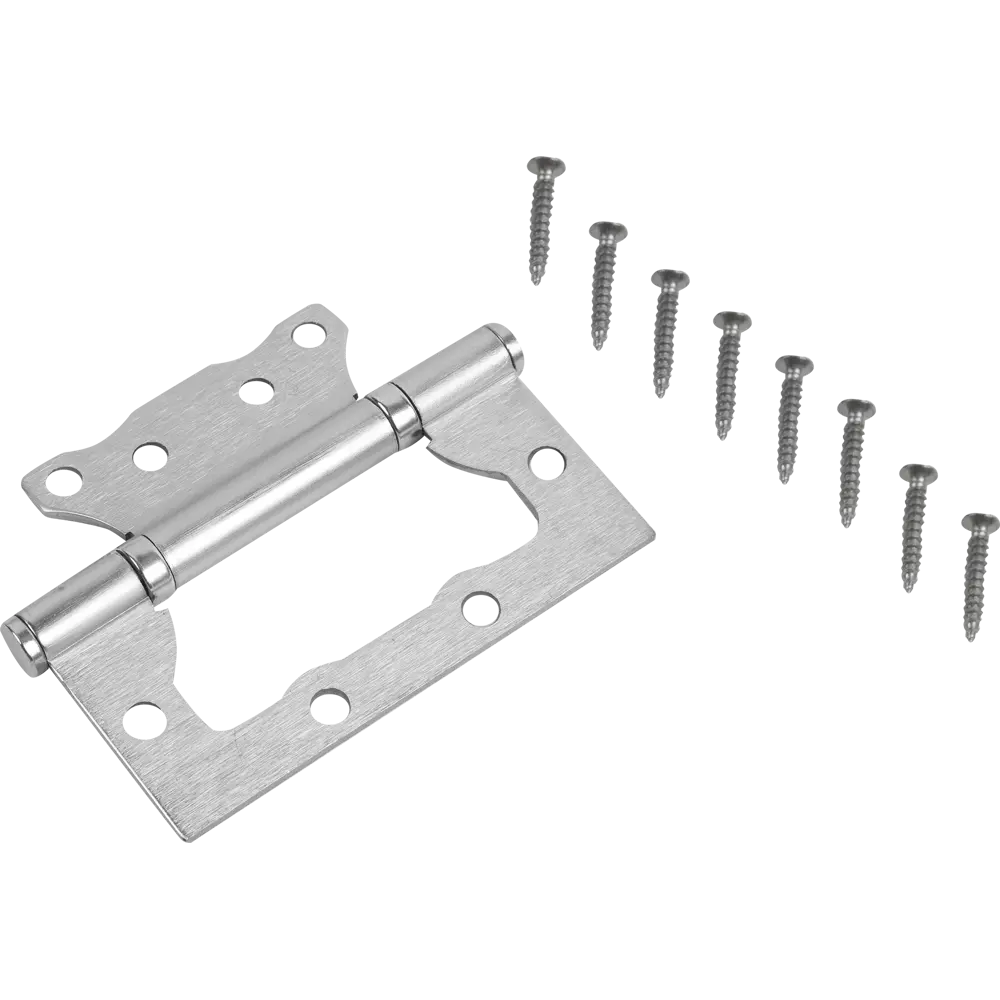 82105966 Петля без врезки N100500/2BB-WP/BL 100x75x2.5 мм сталь цвет белый жемчуг STLM-0019061 FUARO Home - Вид №2