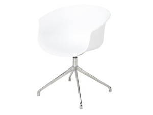 Офисное кресло из полипропилена с 4 спицами на насесте