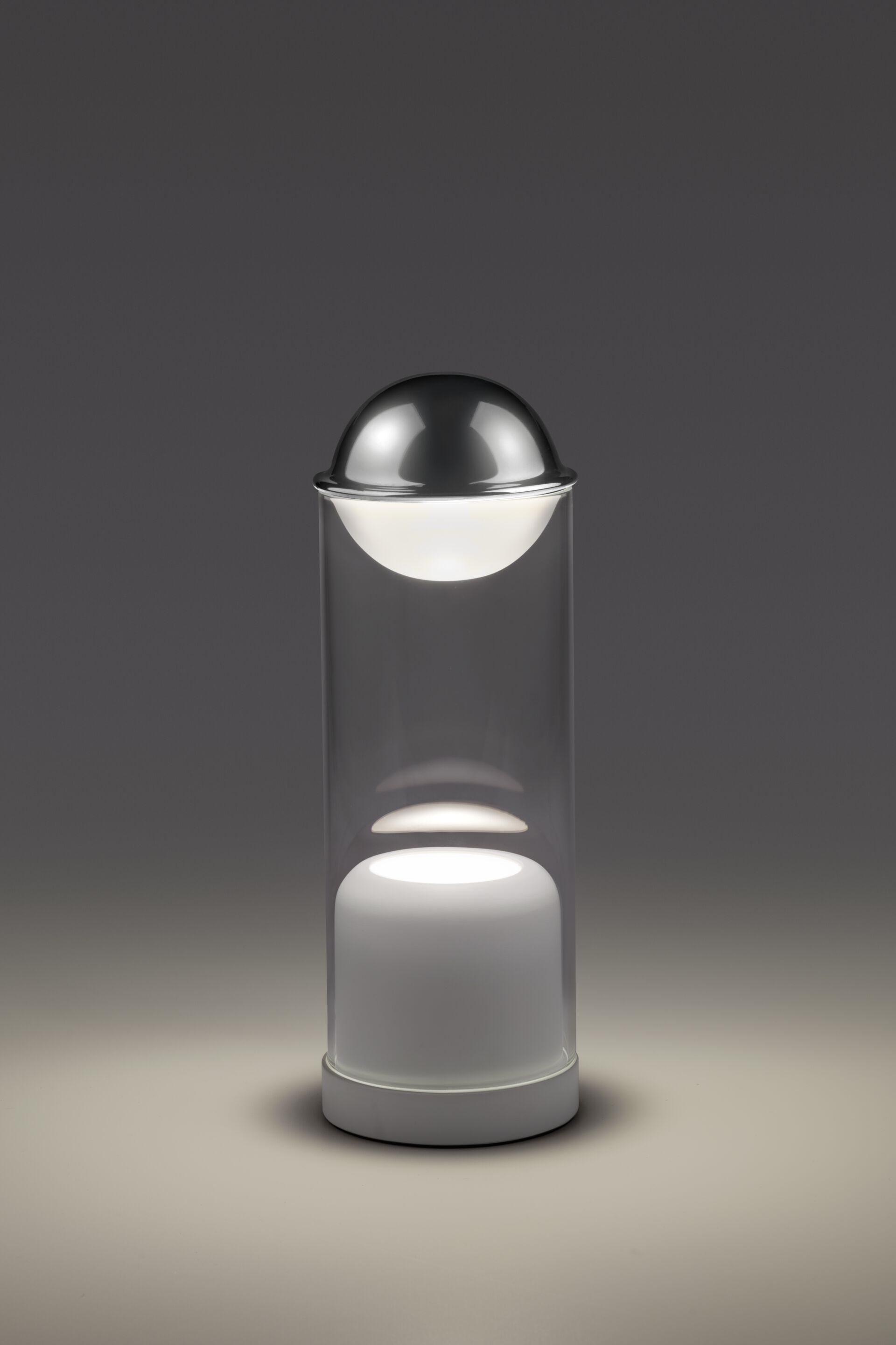 Настольная лампа из боросиликатного стекла Euroluce Lampadari Theorem ARCH-00129203 - Вид №5