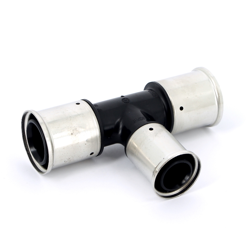 Тройник пресс PVDF HENCO 40х32х40 10PK403240 - Вид №3