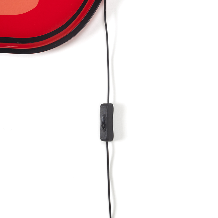 Лампа настенная неоновая Mouth Seletti 13100 - Вид №4