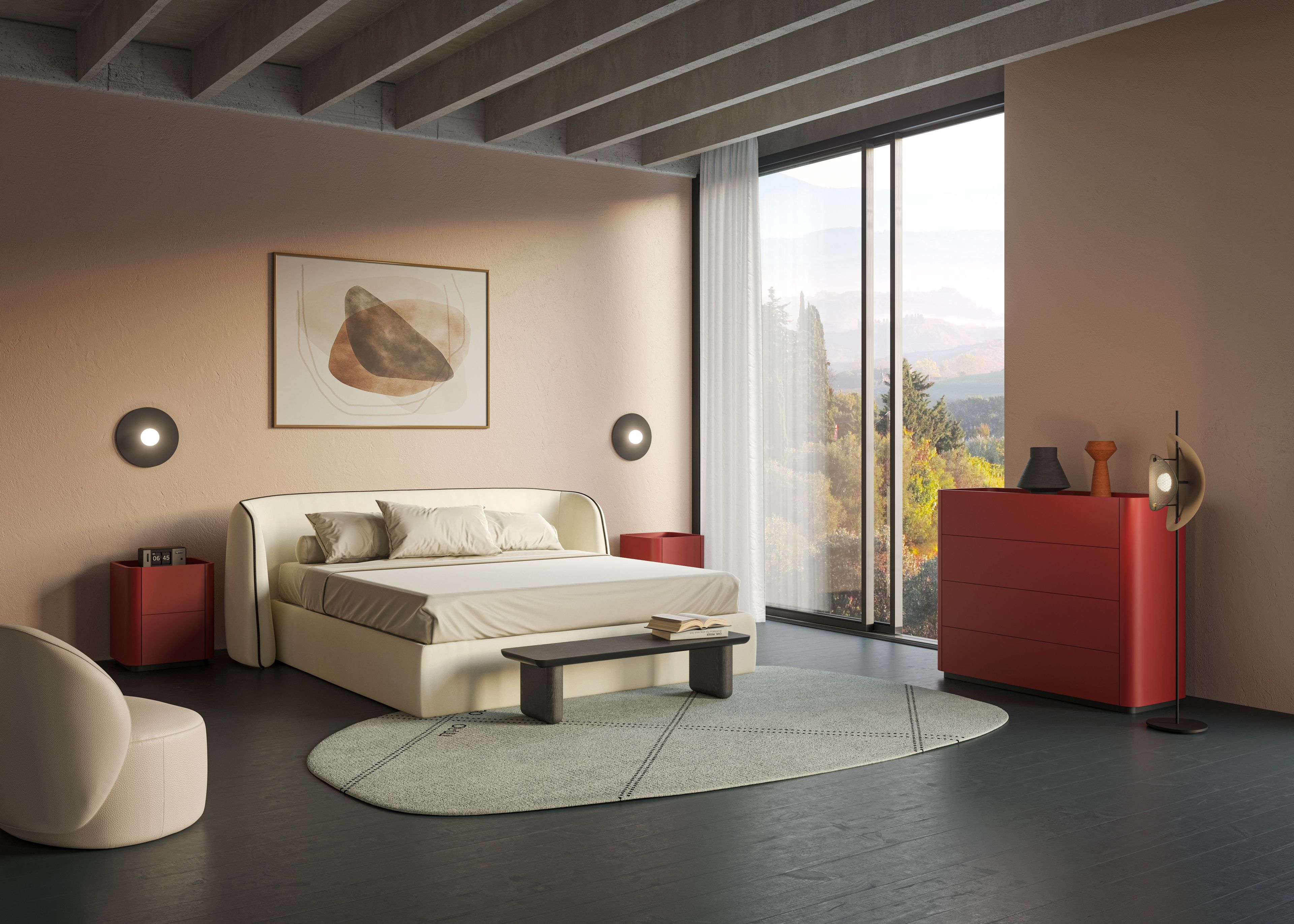 Многослойная квадратная тумбочка с ящиками Liu Jo Living Collection ARCH-00017713 - Вид №3