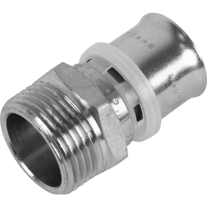 Муфта комбинированная Valtec 1"x26 мм НР никелированная латунь VTM.201.N.002606 15474356 STLM-2150959