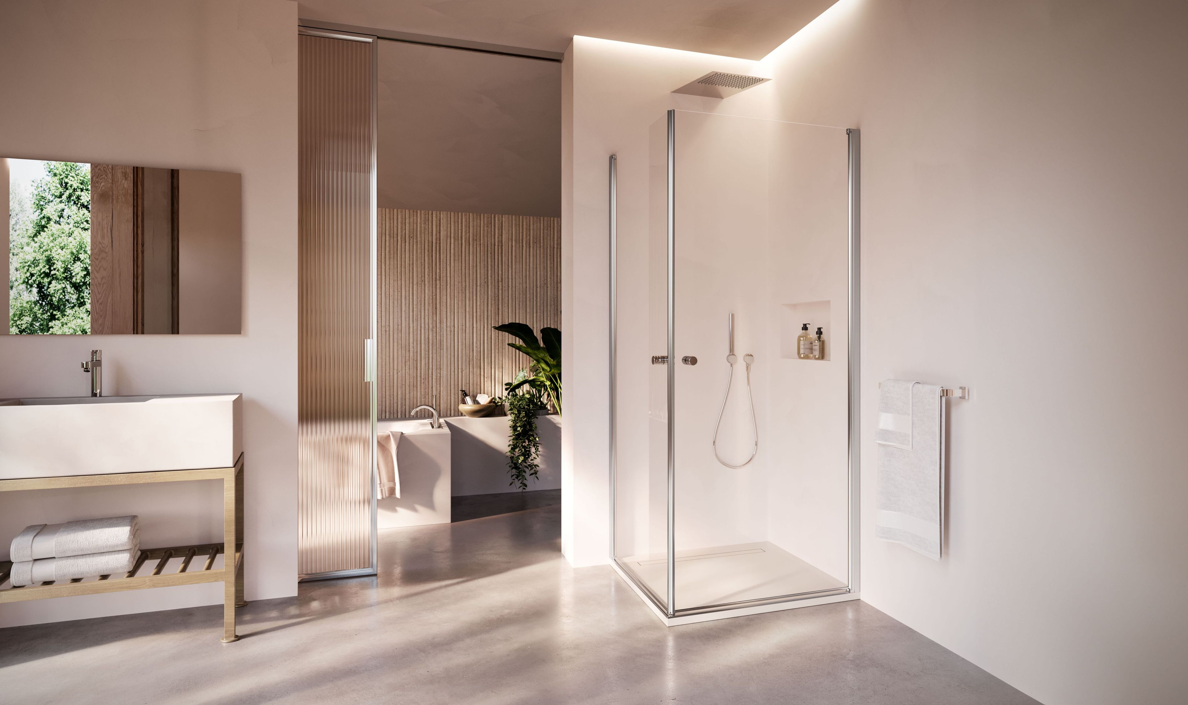 Прямоугольная хрустальная душевая кабина DUKA Multi-S 4000 NEW ARCH-00140870 - Вид №5