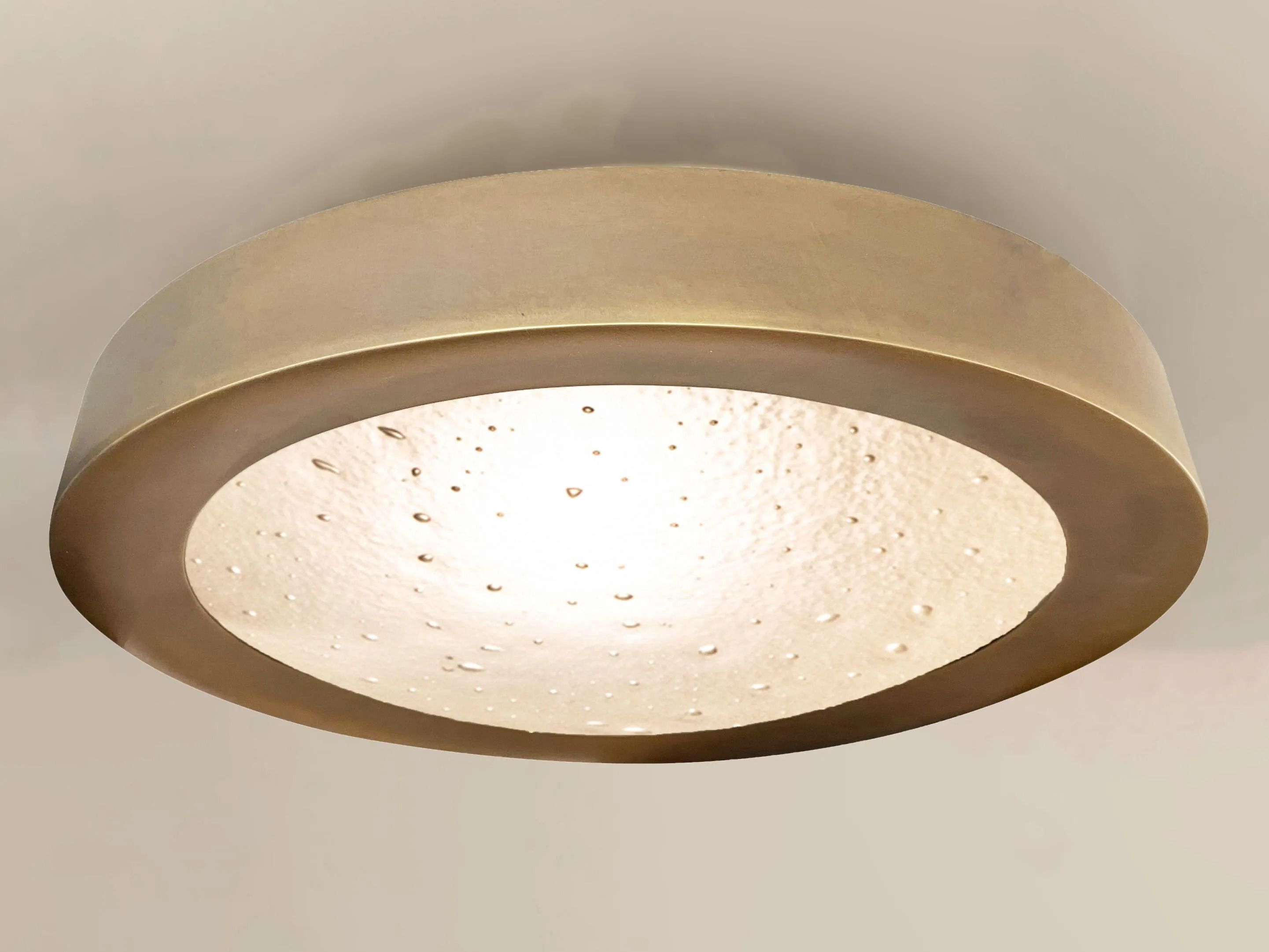 Латунный потолочный светильник GASPARE ASARO TONDO GRANDE ARCH-00059051