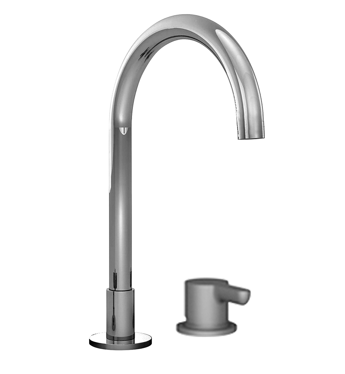 R504W  Смеситель для раковины на 2 отверстиявылет 16 см ручка ограничитель потока воды до 5 л/мин при 3 бар подводка без донного клапана Fantini Rubinetti ICONA CLASSIC