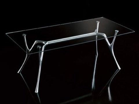 Caimi Brevetti Прямоугольный стол из стали и стекла Pegaso sun-id-1468598 - Вид №1