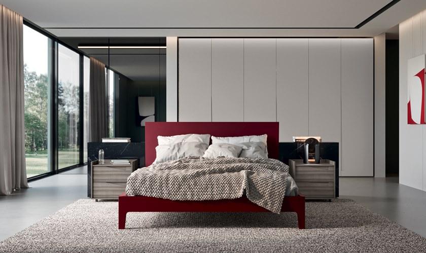 Febal Casa Деревянная кровать с высоким изголовьем sun-id-1489060 - Вид №2