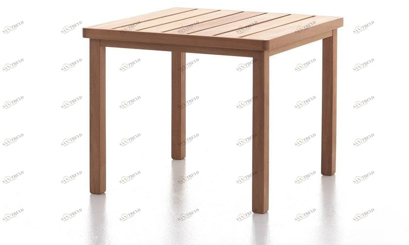 Very Wood Квадратный садовый журнальный столик в ироко Capri sun-id-1484321