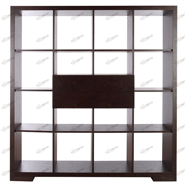 Стеллаж книжный венге Milano PUSHA СТЕЛЛАЖИ MILANO 062937 Венге 