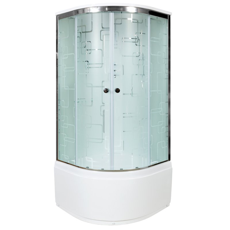 ЕМ2712 R LED с гм. Душевая кабина DETO Серия ЕМ ЕМ4580 с гидромассажем (гм.) - Вид №17