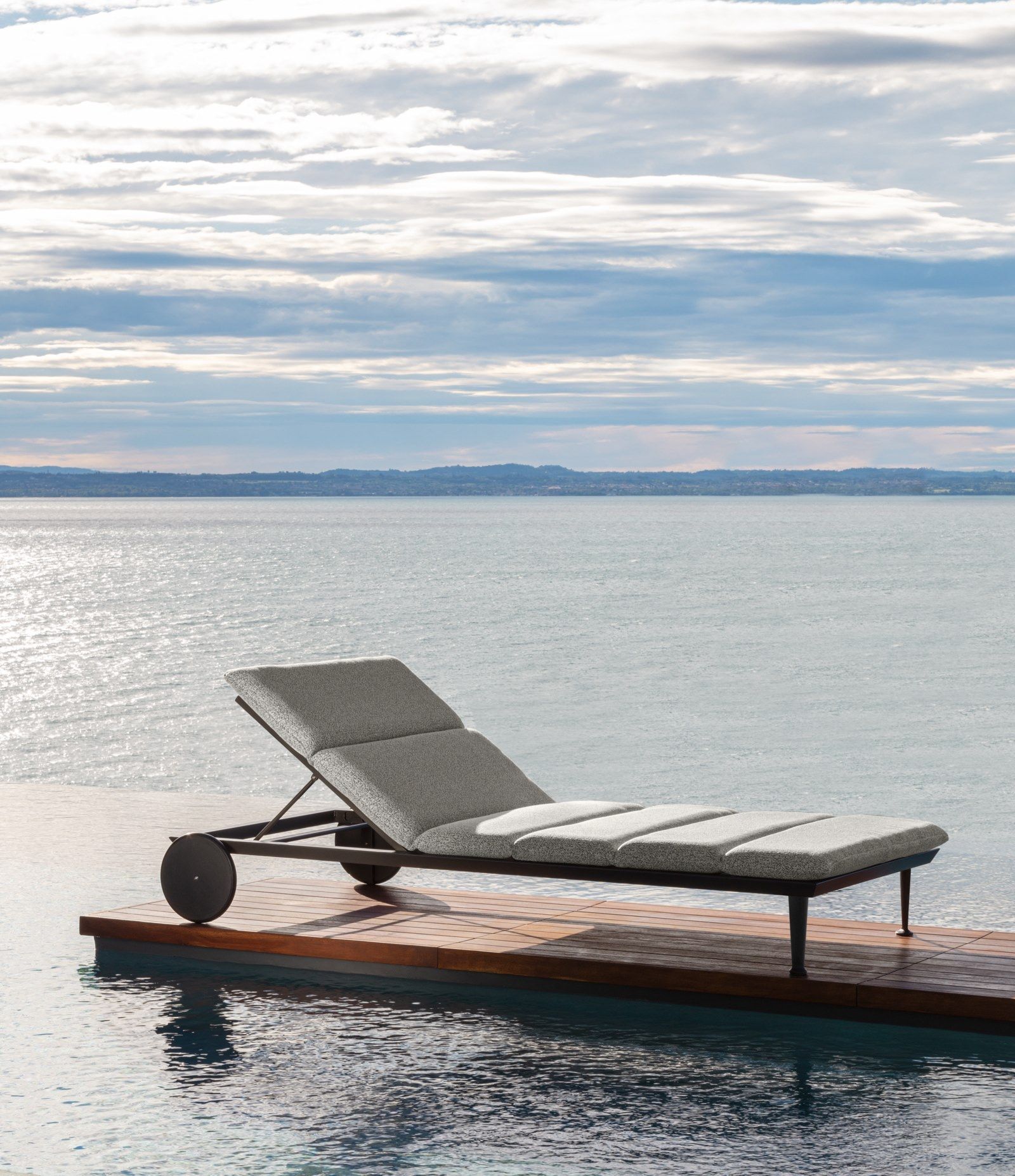 Тканевая откидная Садовая кровать с колесами Talenti Cruise Alu ARCH-00033812 - Вид №1