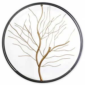 Декоративное настенное панно Wood ANKONA  217796 Золото;черный