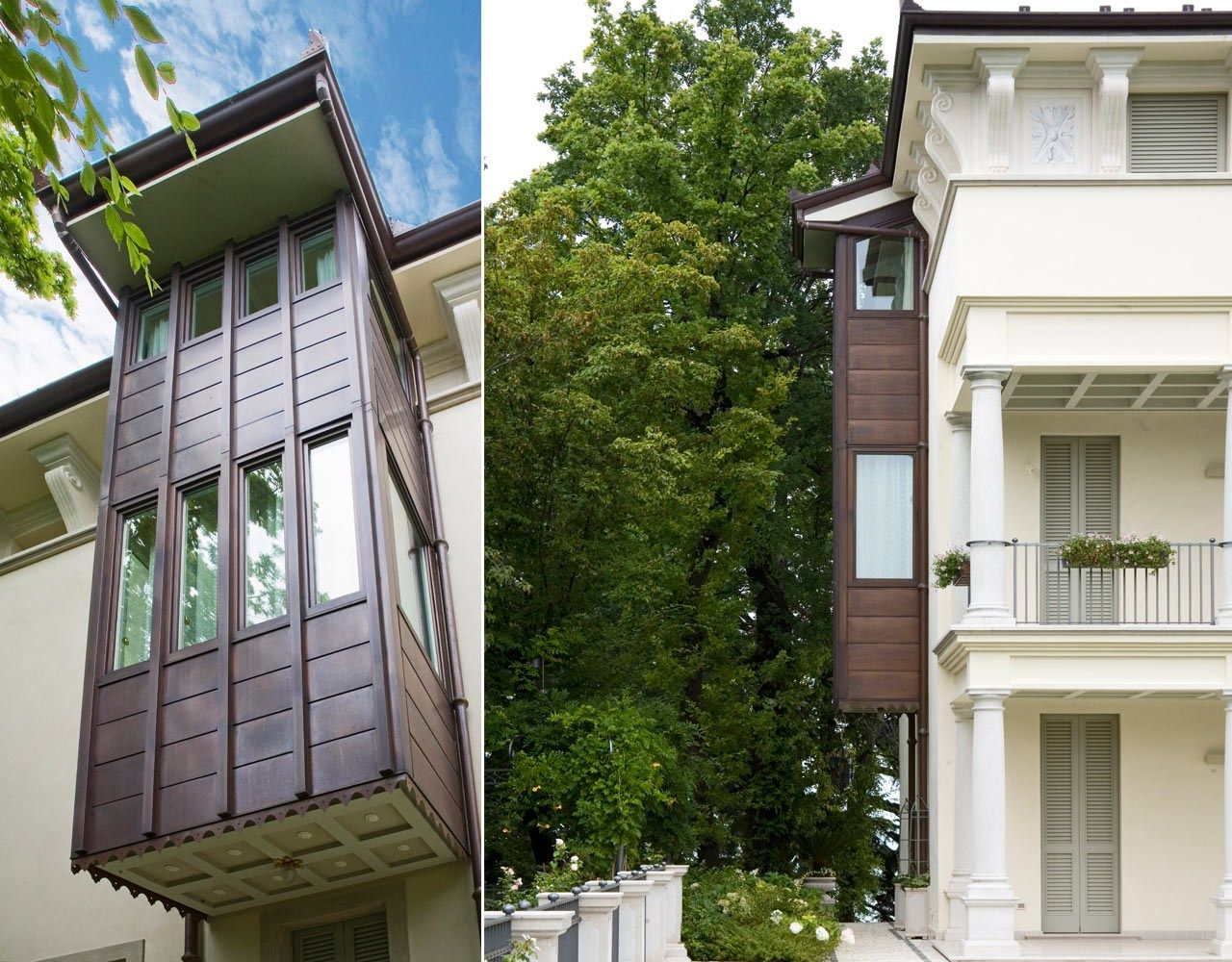 Алюминиевое и деревянное створчатое окно Capoferri Serramenti SA91 ARCH-00015458 - Вид №2