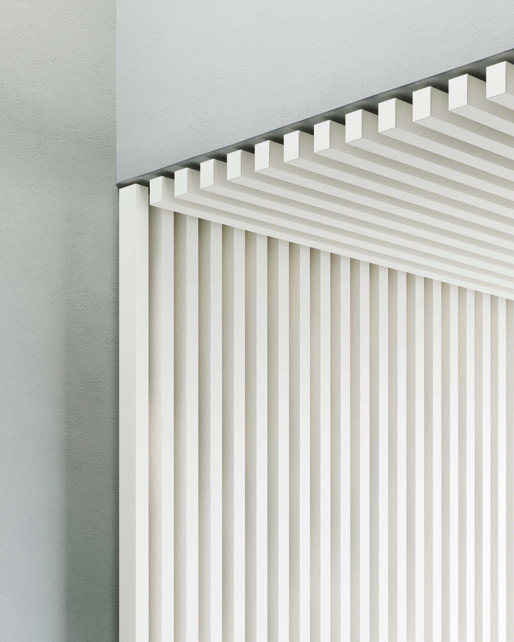 Модульная решетчатая система Dresswall В полоску на фасаде ARCH-00135521 - Вид №3