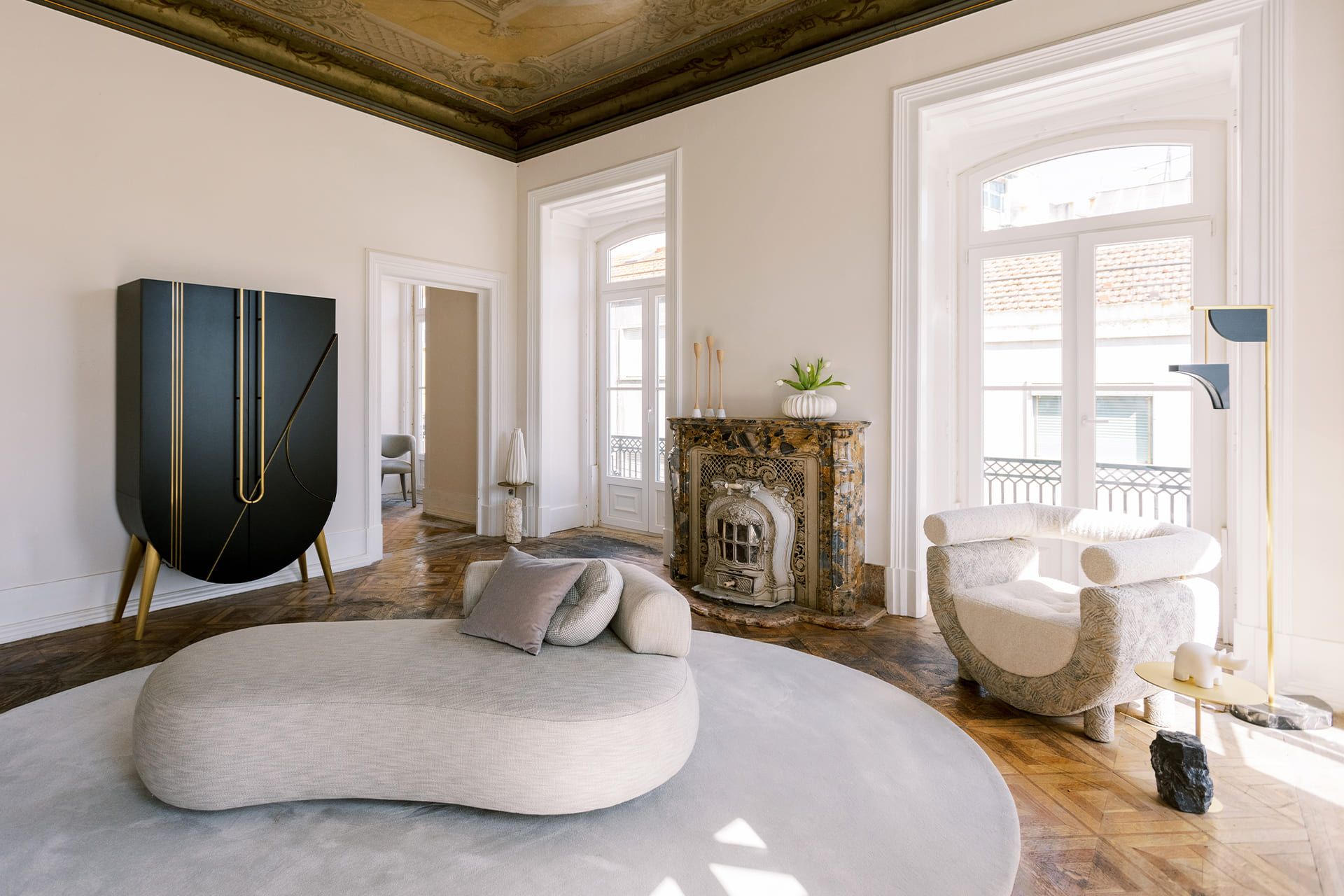 Ткань Dormeuse Greenapple Близнецы ARCH-00092225 - Вид №1