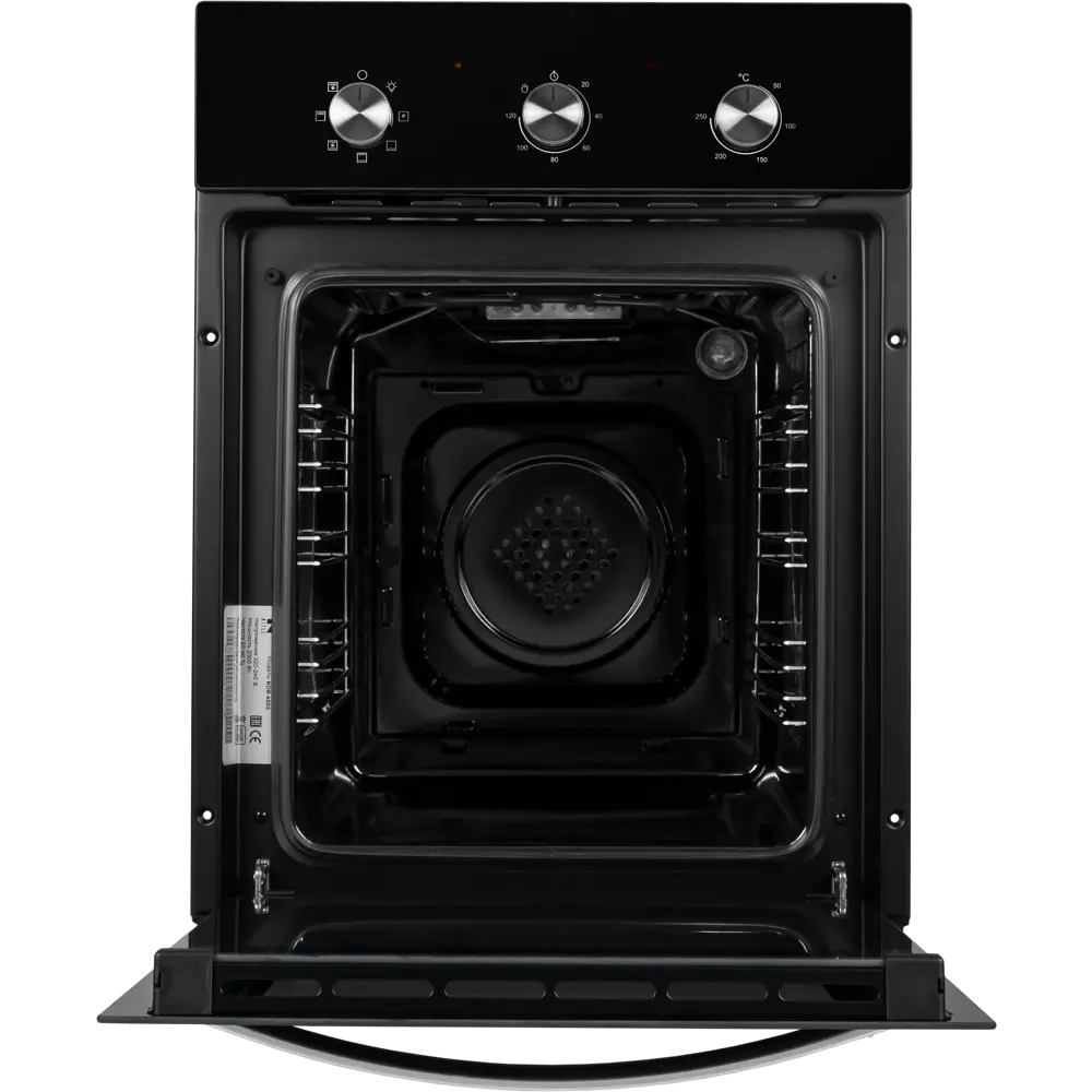 Электрический духовой шкаф Kitll KOB 4502 BLACK 45x59.5x58 см цвет чёрный STLM-2145585 - Вид №3