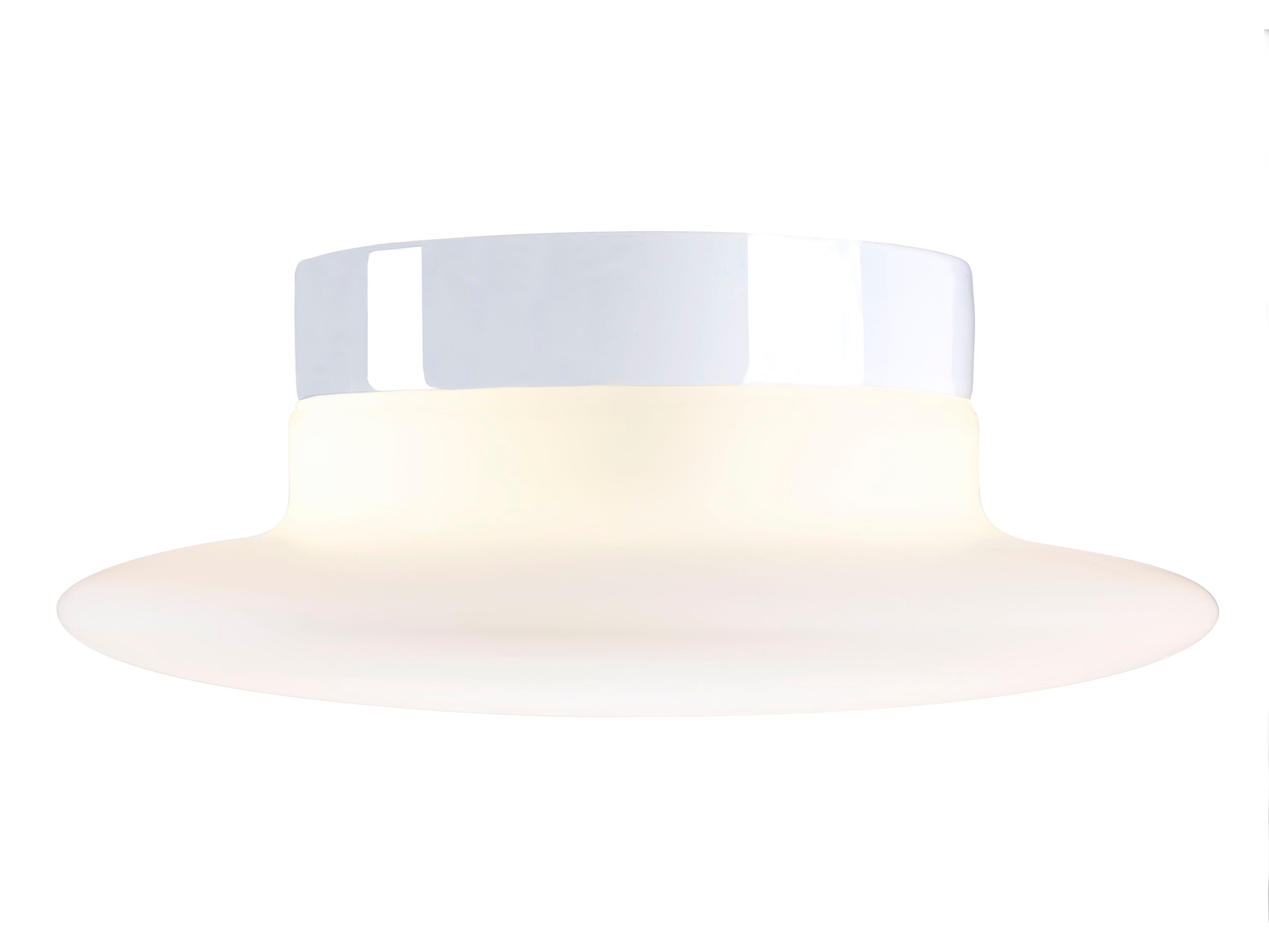 Настенный светильник / потолочный светильник из опалового стекла и фарфора Ifö Electric Aton ARCH-00065194 - Вид №3