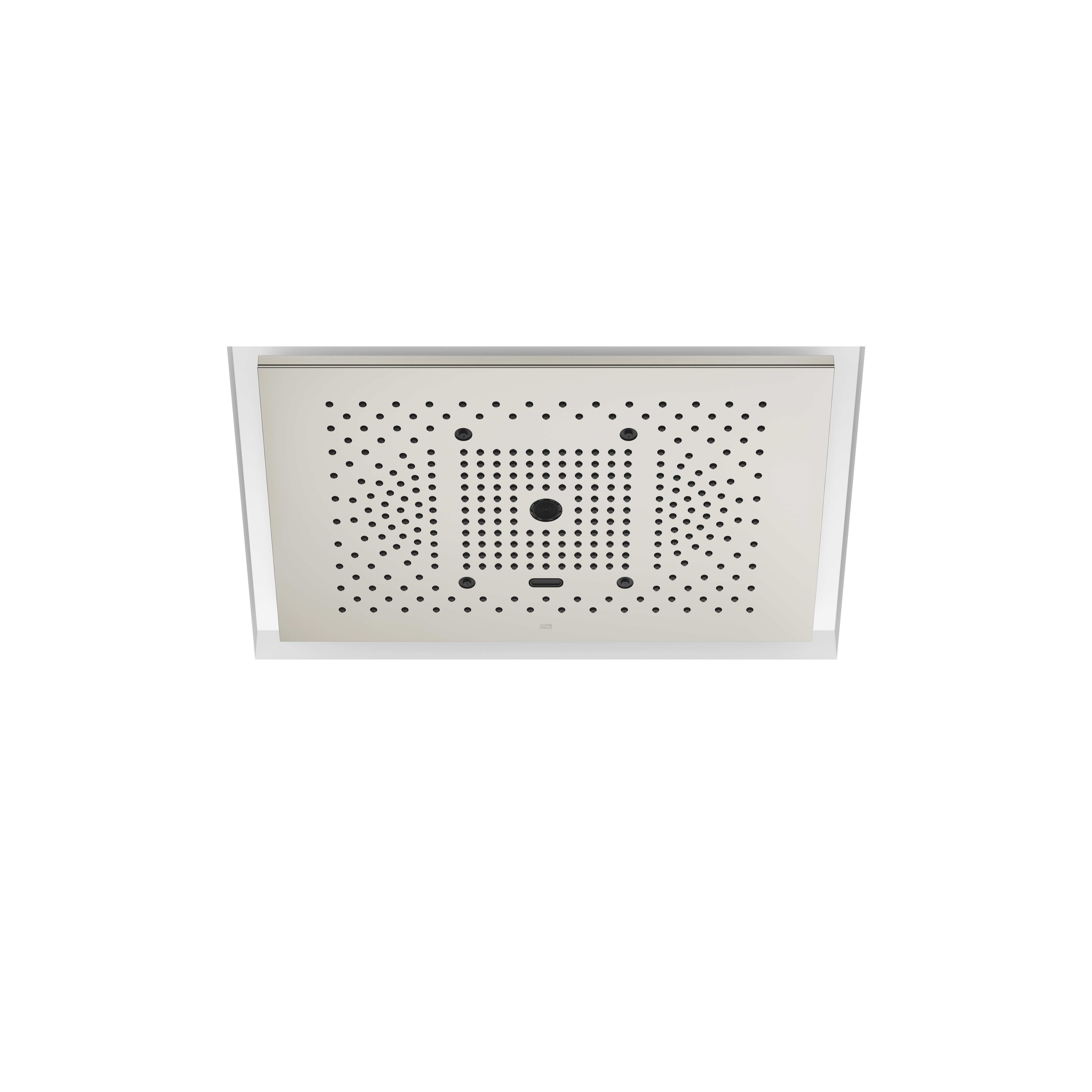 SERENITY SKY+ Дождевая панель для встраиваемого потолка с подсветкой - матовая нержавеющая сталь DornBracht 41781979-86