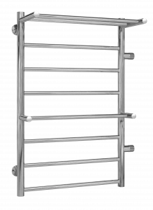 4620768888809 ЭКОНОМ Анкона с полкой П8 500х801 б/п 500 Полотенцесушитель TERMINUS RAL 9005 матовый