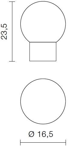 Martinelli Luce Настольная лампа из опалового стекла  820  - Вид №8