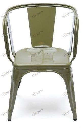 Tolix Металлический стул с подлокотниками sun-id-1415763