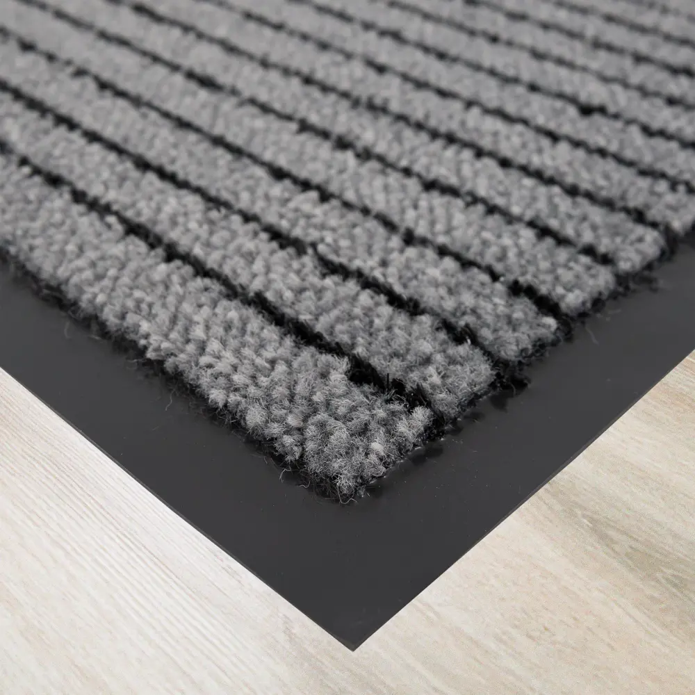 Коврик «Clean Stripe», 60x90 см, ПВХ/полипропилен, цвет серый 82206266 STLM-2205096 REMILING  - Вид №1