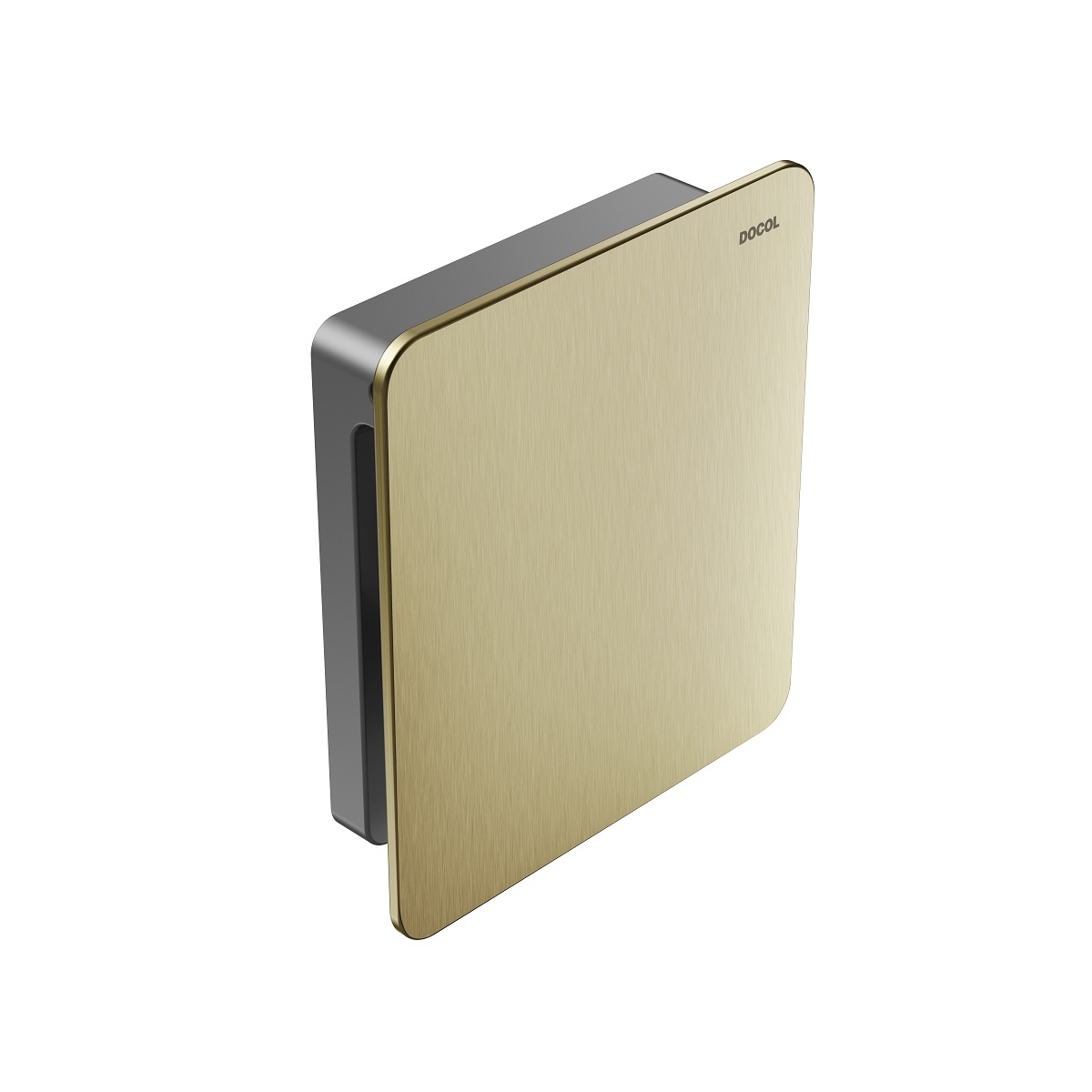 00931772 Плоская отделка смывного клапана из матовой меди Docol DOCOLFLAT 