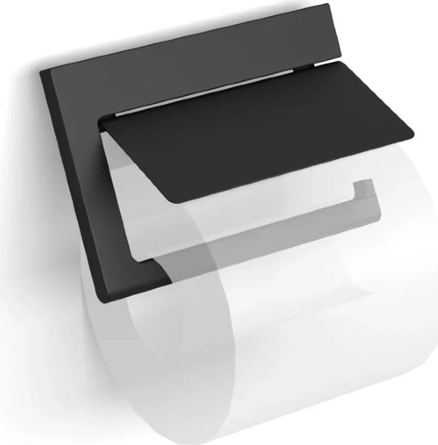 38041A-BP Бумагодержатель VICO подвесной цвет черный матовый LANGBERGER VICO, BLACK EDITION - Вид №1