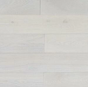 Паркетная доска Amber Wood Жемчужный Ясень с брашью (Текстурированная) 909х125 мм.