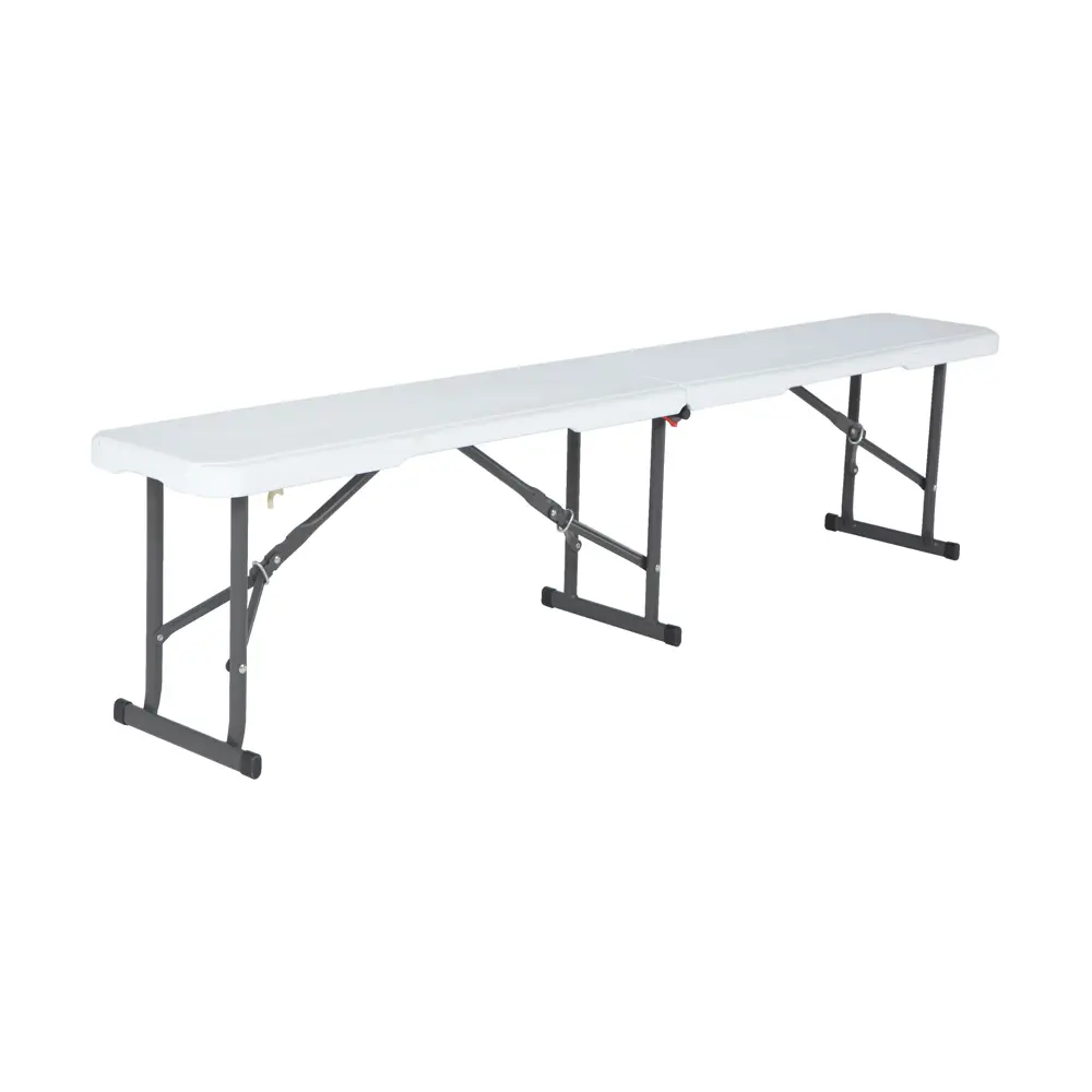 Скамья садовая Lifetime туристическая складная 183x29x42 см пластик белый 15088172 STLM-2210028 Santreyd  - Вид №12