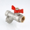 VT.293.N.04 Кран шаровой VALTEC COMBI со встроенным фильтром Valtec 1/2"  - Вид №5