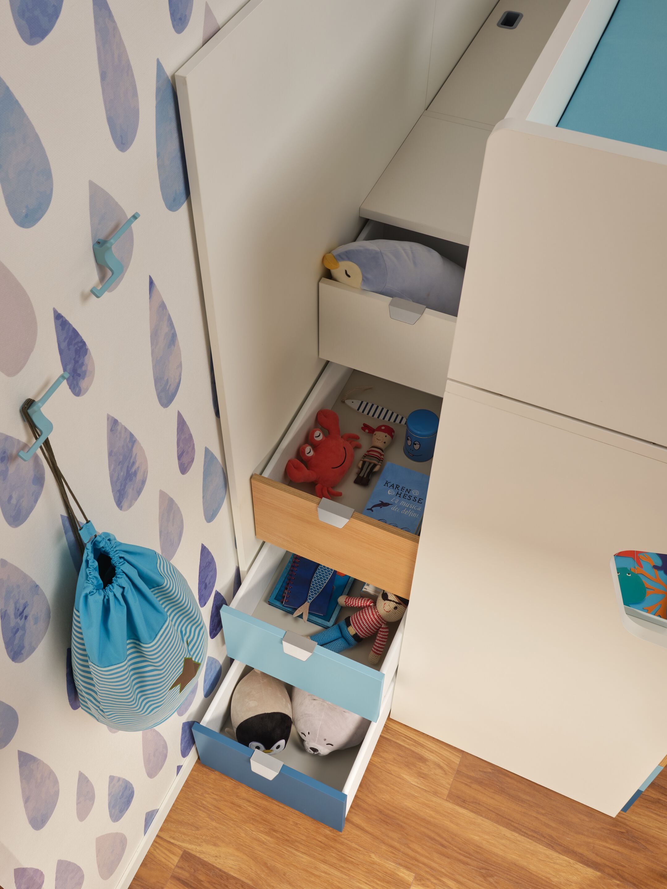 Состав с двухъярусной кроватью Level Smart Moretti Compact KC511 ARCH-00049355 - Вид №2