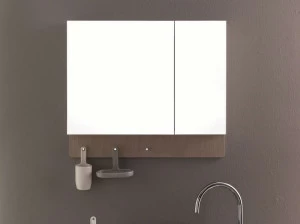 Olympia Ceramica Зеркало с контейнером для ванной Ukiyo-e Scuk