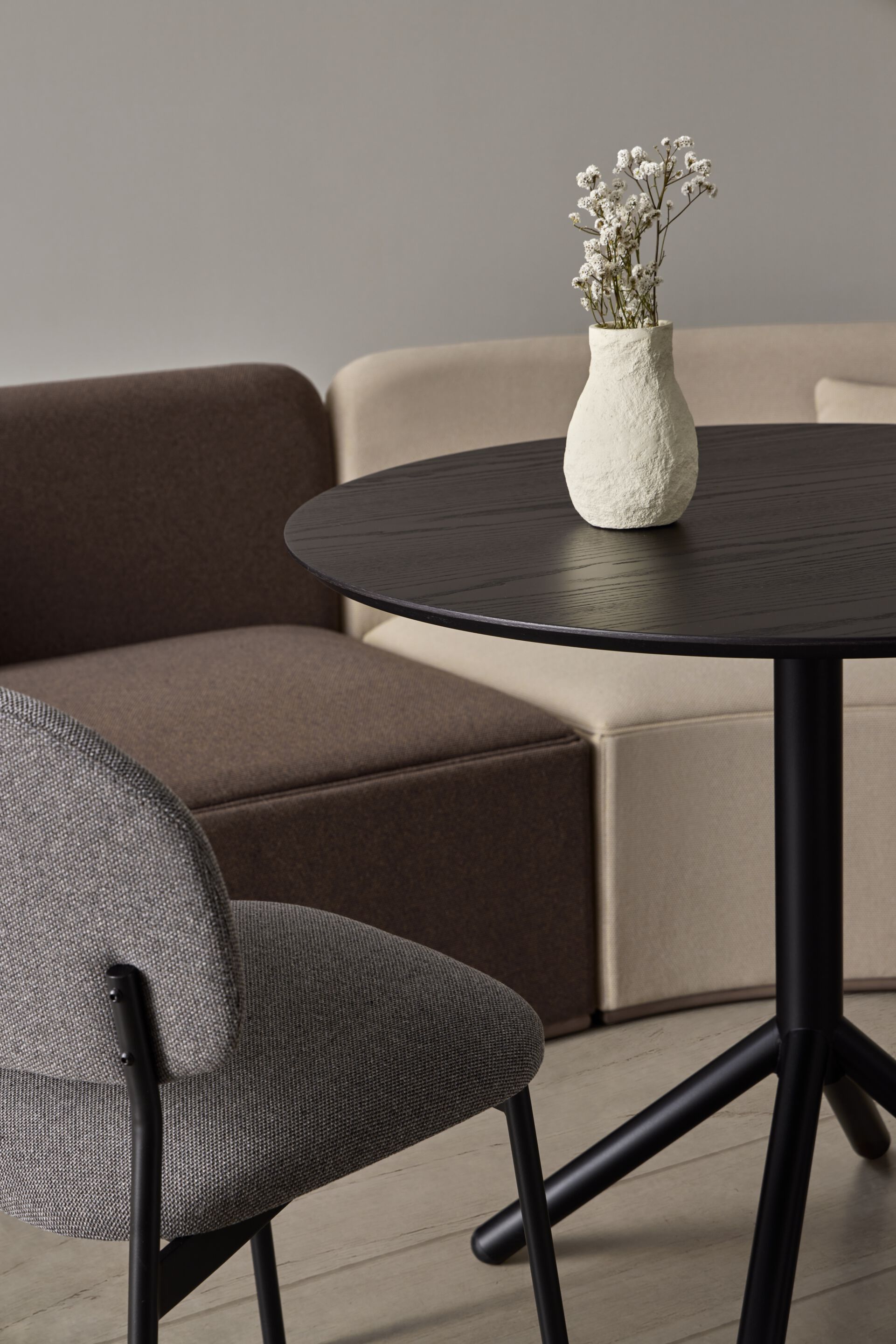 Модульный изогнутый диван из ткани Blasco&Vila Mant ARCH-00005706 - Вид №3