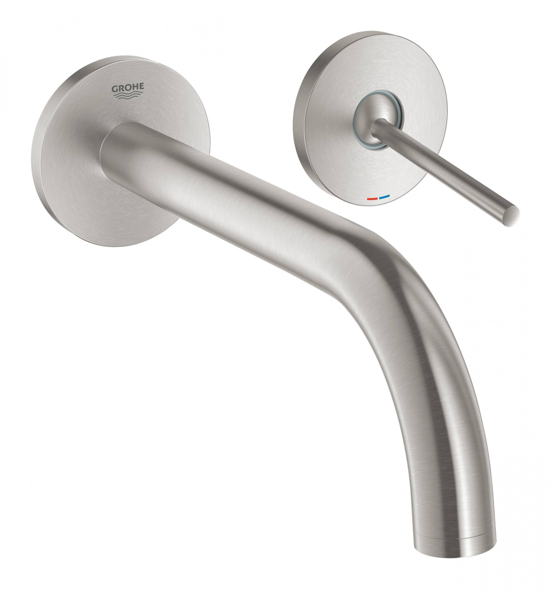 Смеситель для раковины на 2 отверстия GROHE Atrio New Joy, настенный монтаж (19918DC3)