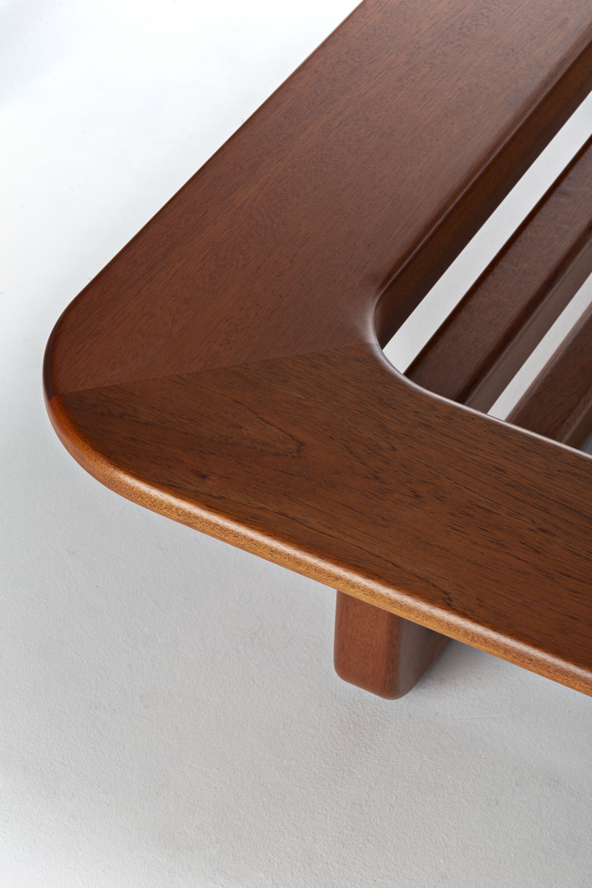 Садовая кровать с откидывающейся спинкой из красного дерева и ткани Exteta Sunset ARCH-00127341 - Вид №3