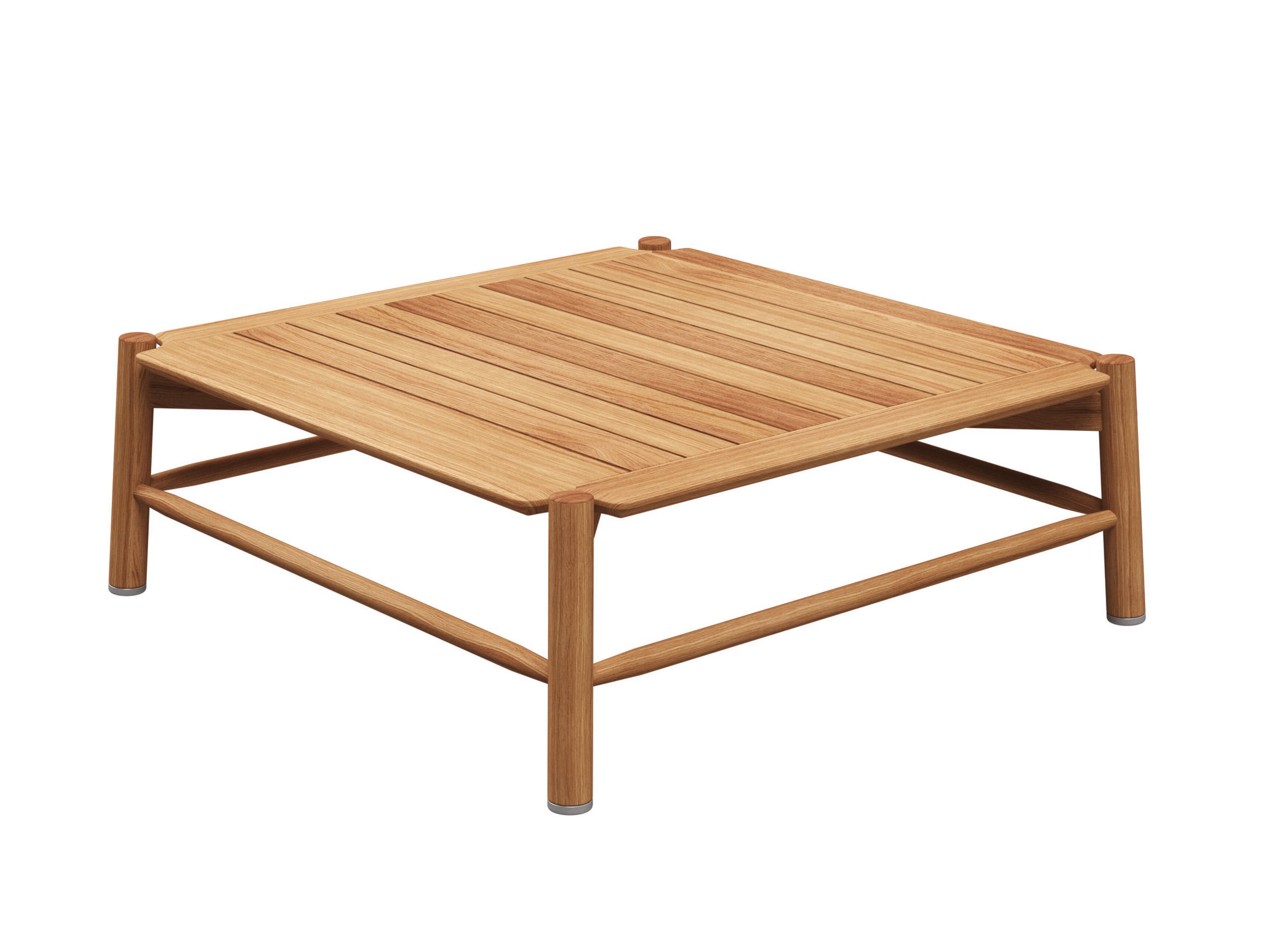 Низкий квадратный стол из тикового дерева Gloster Salina ARCH-00089304