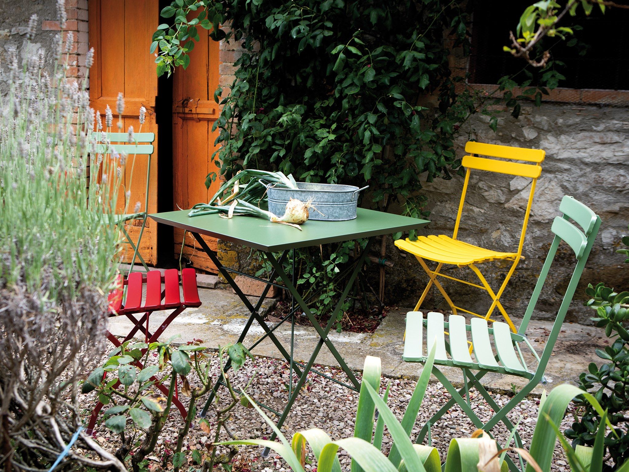 Металлический складной садовый стул Vermobil ARCH-00138748 - Вид №4