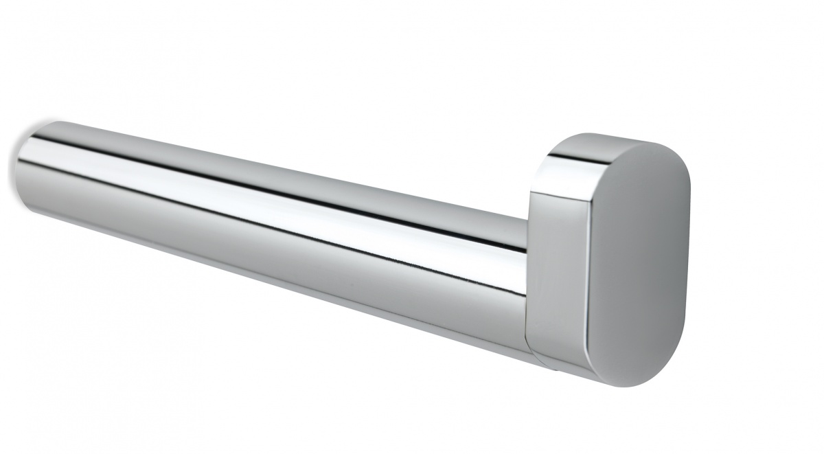 LV11(03) Stil Haus Living, бумагодержатель перпендикулярный, цвет хром - белый матовый