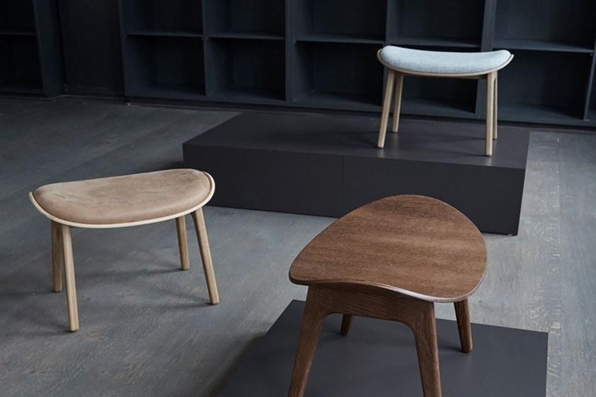 NORR11 Подставка для ног из дуба и кожи Elephant sun-id-1458188 - Вид №1