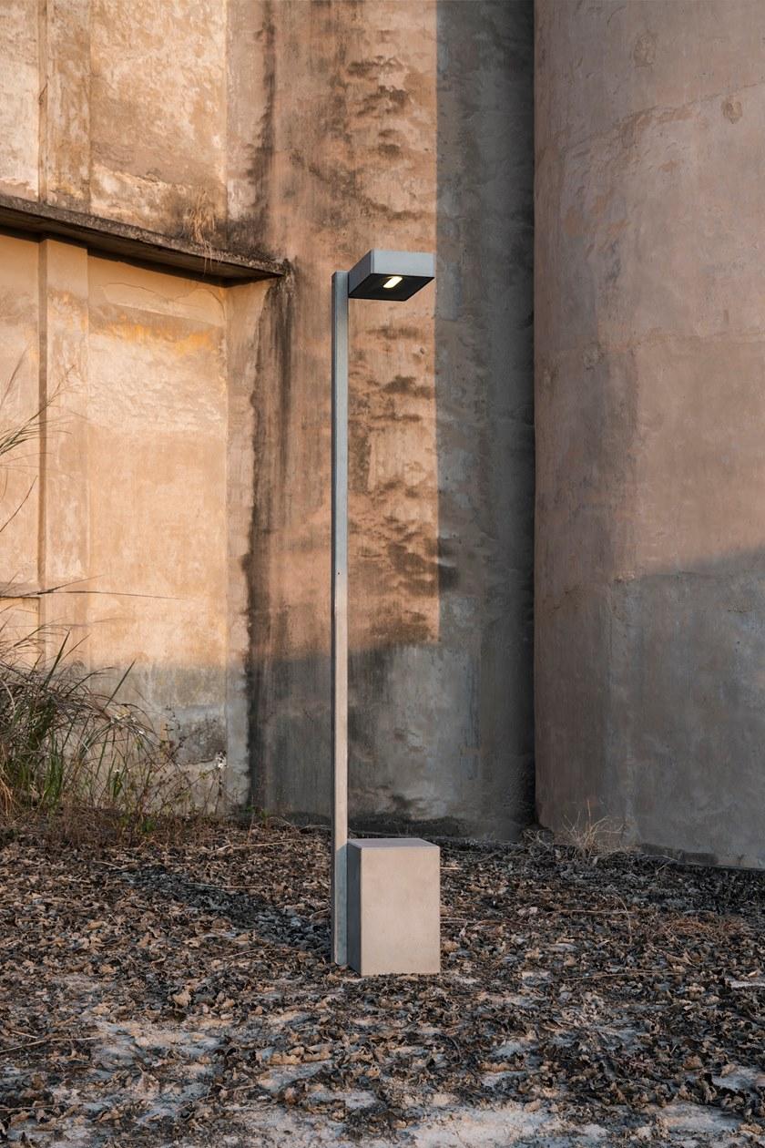 Bentu Design Торшер уличный светодиодный из бетона  C142000  - Вид №4
