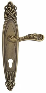 LINEA CALI' Ручка из хромированной латуни на пластине Arte