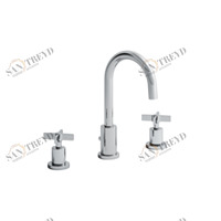 CRICR205 Смеситель для раковины REGULAR на 3 отверстия со сливным клапаном 1 ”1/4 Cristina Rubinetterie 