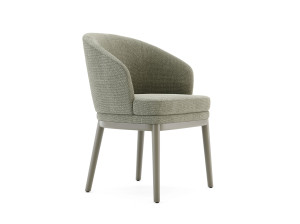 Тканевый стул с подлокотниками