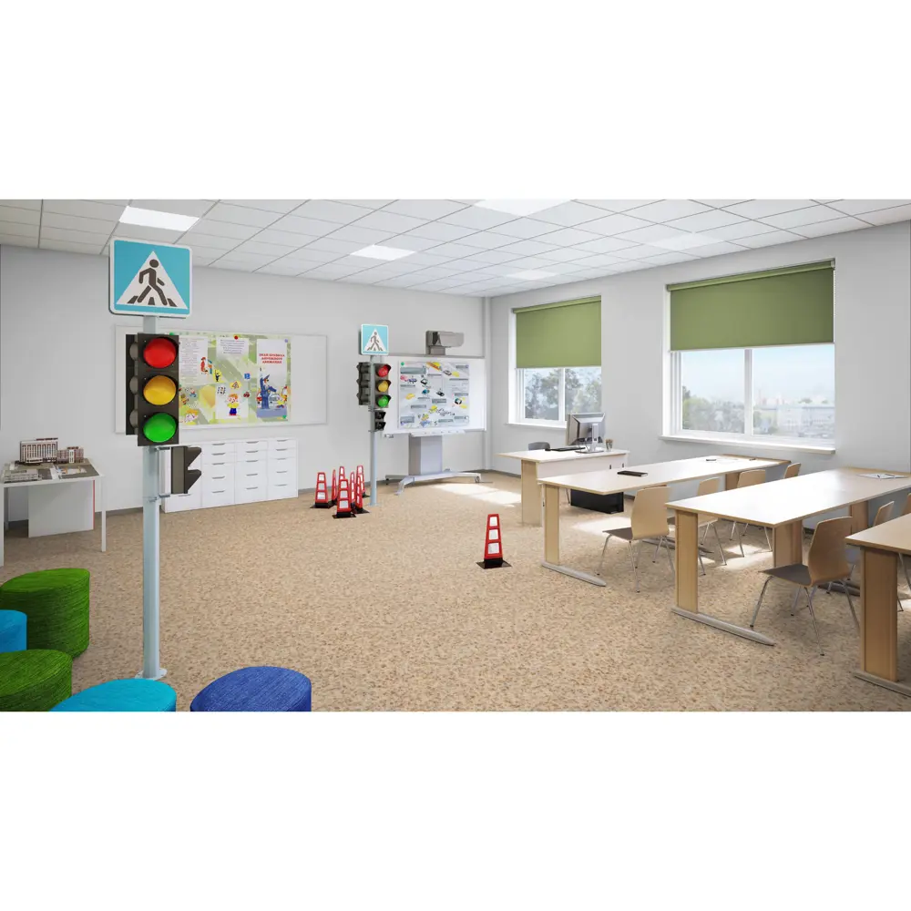 Tarkett ACCZENT MINERAL AS - антистатический линолеум для технических помещений 82331204 STLM-0024705 - Вид №8