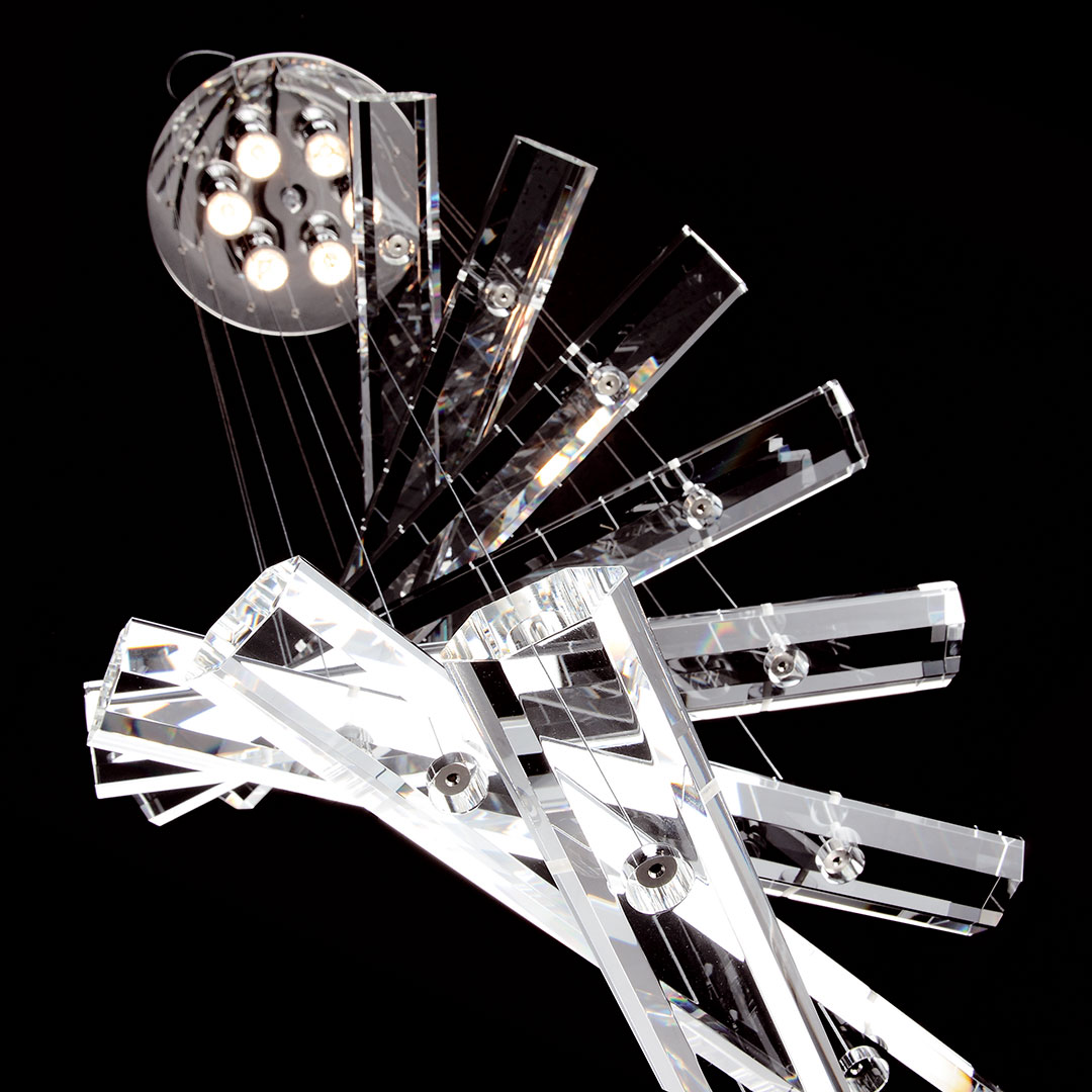 Isaac Light 706/SG8 -L0706SG80 ADAMAS люстра подвесная 77761 - Вид №1