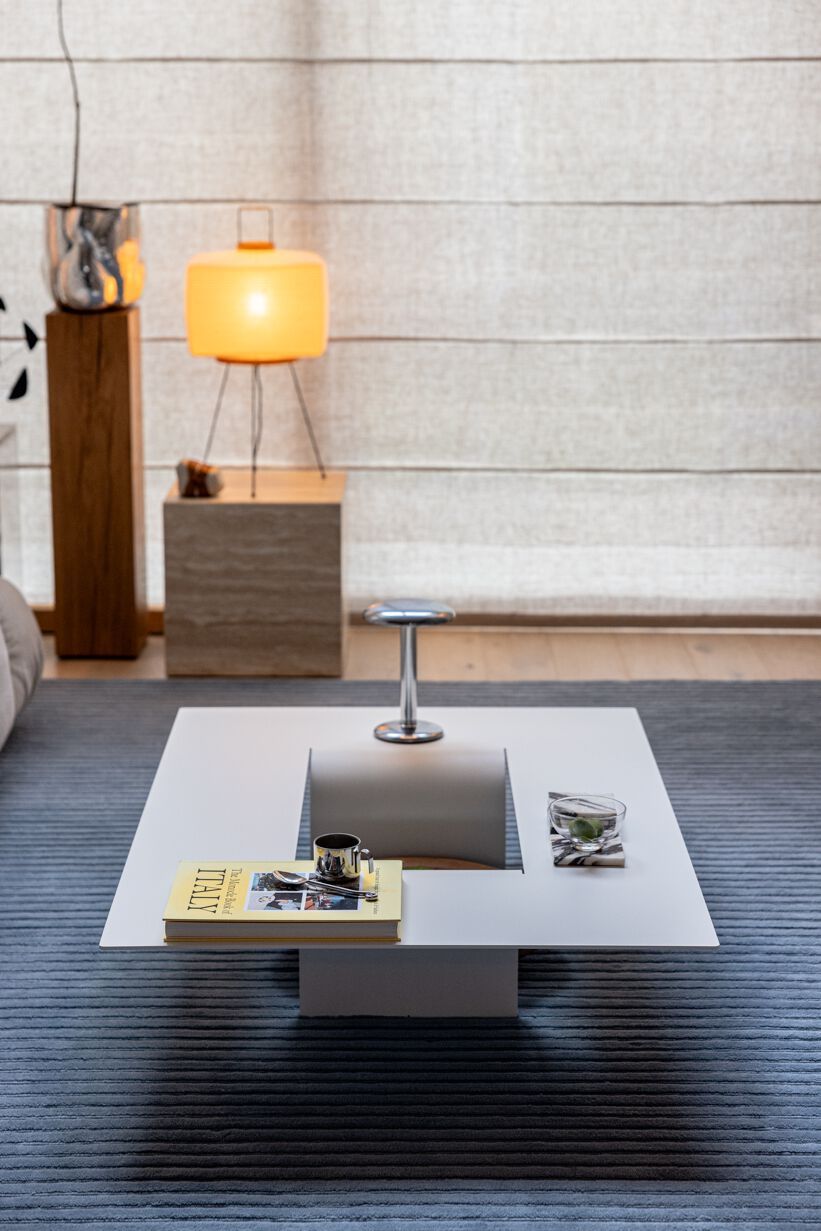 Низкий журнальный столик из листового металла Metallbude CUT ARCH-00111188 - Вид №35