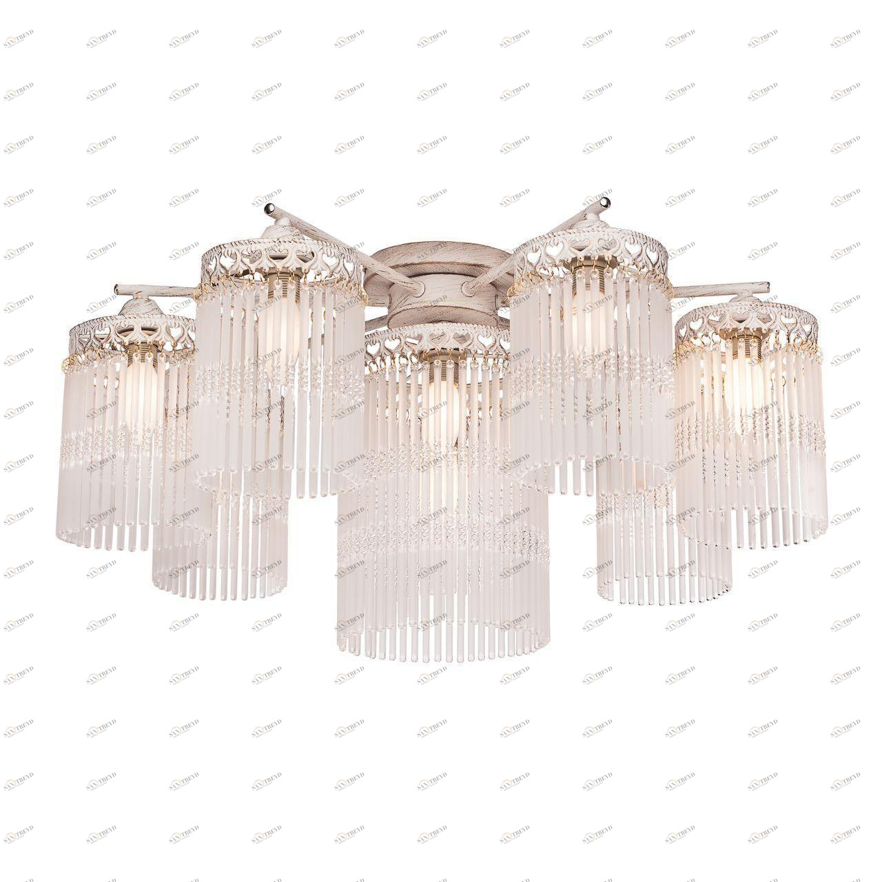 Потолочная люстра Silver Light Venezia 712.51.8 SILVER LIGHT VENEZIA WHITE 183430 Белый 